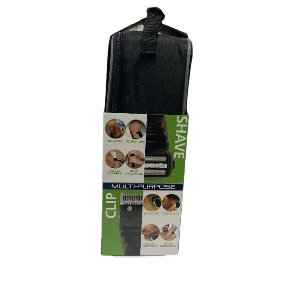 Wahl Clip N Shave Cordless Lithium Ion Rechargeable 5 In 1 Attachments New